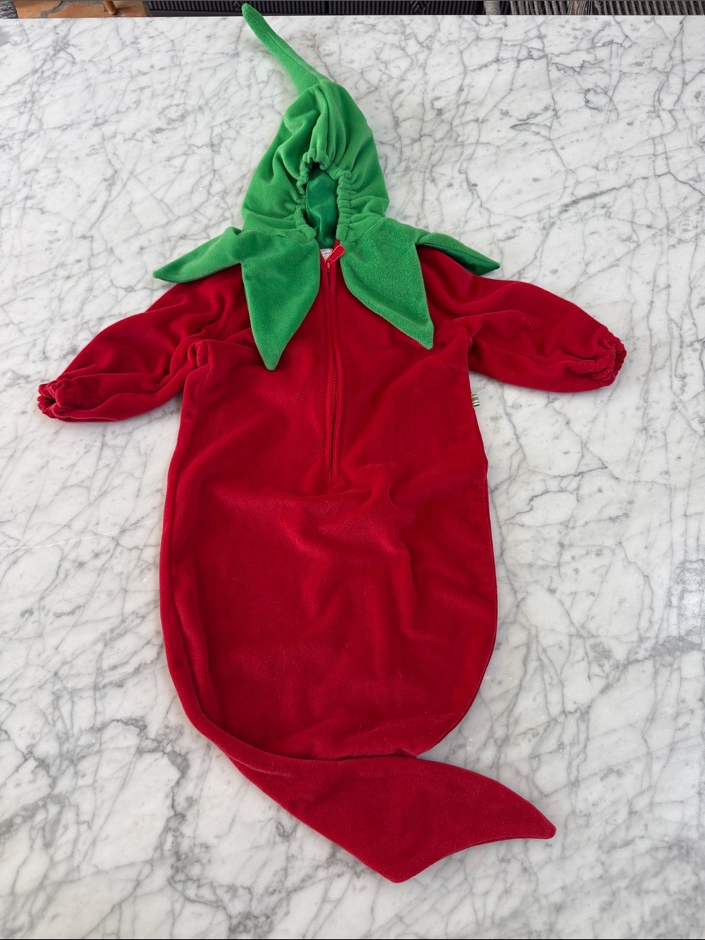 Babystyle Chili Pepper Costume sack 0-6 months baby
